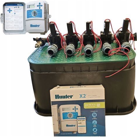 Kit Hunter a 5 sezioni: collettore con compressore, X2, coppa, PE 32 (1/5)