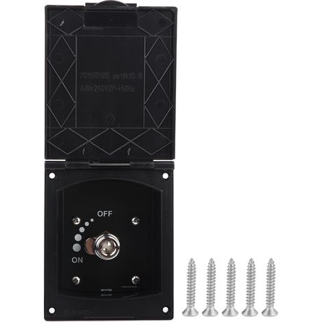 CFTGIW / 2 Pouces de Douche Extérieure Entrée et Port de Sortie pour Le Camping-Car en Bateau RV sans Tuyau Douche/Dégonflage.