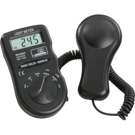 [NEUWERTIG] B-Ware Voltcraft Ms 1300 Lux Meter Lichtmessgerät Lichtmesser Helligkeitsmesser