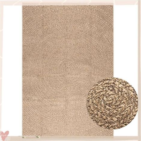 364840 Tapis 140x200 cm aspect jute intérieur et extérieur (1/5)