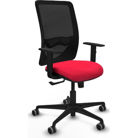 Silla de oficina piqueras y crespo Zulema negro soporte ergonómico (1/2)