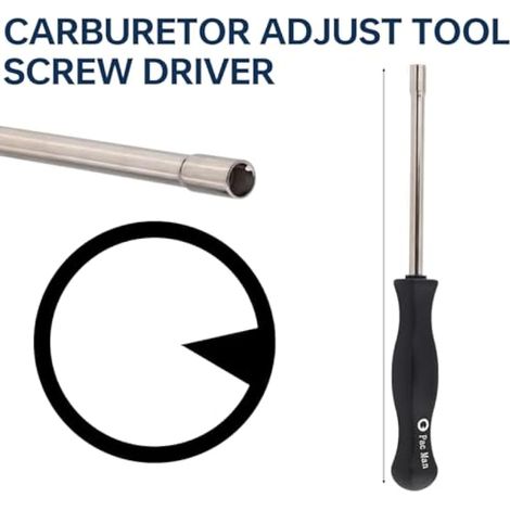 Outil de réglage du carburateur 308535003 Tournevis pour Homelite pour Ryobi pour Poulan pour Stihl pour souffleur débroussailleuse tronçonneuse Moteur 2temps Outil de réglage du carburateur (1/5)
