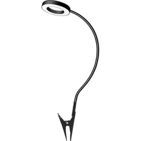 Dimmbare LED-Pflanzenlampe, 10 W Vollspektrum, 3 Helligkeitsstufen, 3/6/12-Stunden-Timer.