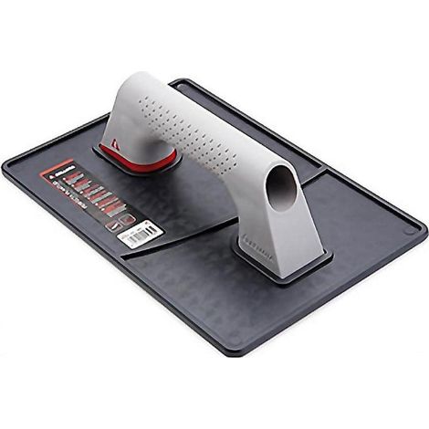 BELLOTA talocha plastico 5885-330x220 , Talocha de plástico rectangular 5885.
- Tamaño: 330 x 220 mm.
- Talocha con base de poliestireno de alta calidad, máxima duración sin deteri