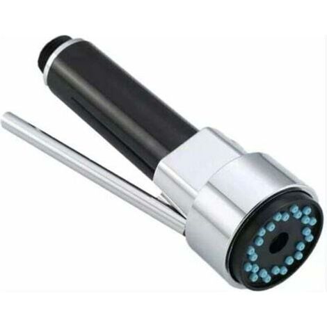 Douchette de robinet de cuisine, douchette d'évier, douchette mitigeuse rétractable, pièce de rechange pour douchette extractible, chromée, G1/2 (1/4)