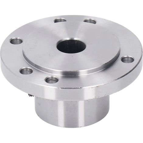 [JAMAIS UTILISÉ]Plateau de tour en acier au manganèse résistant à l'usure, plateau de mandrin à 6 trous de montage pour K11 80, 14 mm / 0,55 po (1/5)