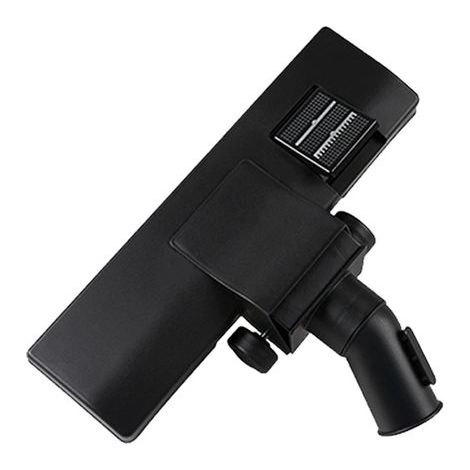 Brosse Universelle 32mm pour Electrolux Rowenta Miele Dirt Devil Buse d'aspirateur avec Roues pour Tapis, Carreaux, Sol Dur-Chrom (1/4)