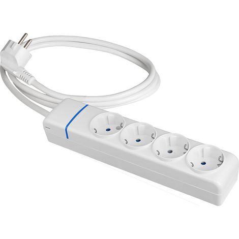 Extender With 4 2p+E Sockets, 16a 250v 1.5 M Cable H05vv-F 3g1.5mm². 8014p Solera (1/2)