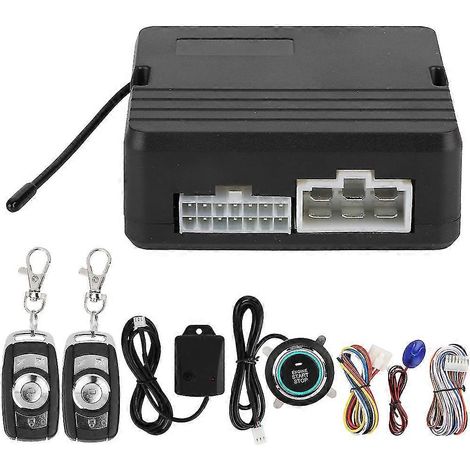 Compatible con sistemas de alarma por vibración del automóvil, con función de arranque con un solo botón.