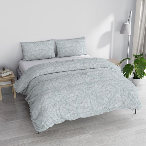 Parure Housse de Couette fabriquée en Italie, Monkeys Water pour lit Double (1/4)