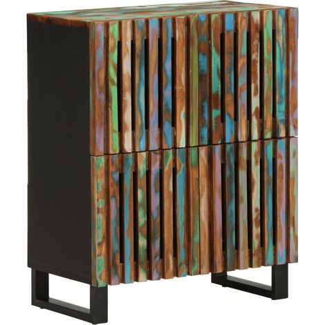 Sideboard 60x34x75 cm Massivholz Akazie