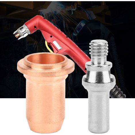 Kit de 10 électrodes plasma 52582 et 10 buses 51312 pour torche plasma PT60 (1/5)