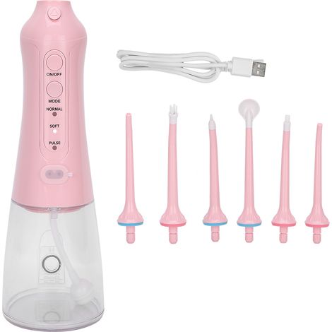 Nettoyeur Dentaire Portable Jet Dentaire Électrique Étanche IPX7 (1/5)