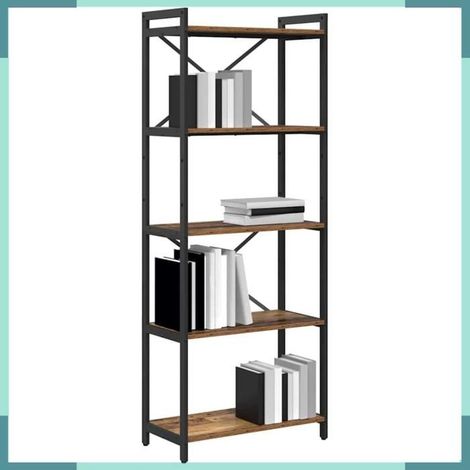 868387 étagère Bois ancien 60 x 30 x 155 cm Bois d'ingénierie (1/5)