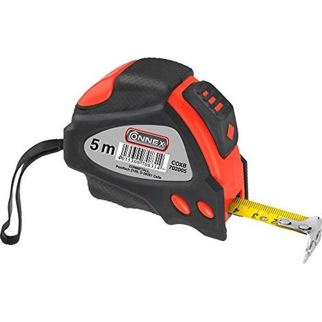 Flessometro Professionale 3 5 Mt Metro a Nastro Flessibile Avvolgibile Masidef - Formato: 5 mt