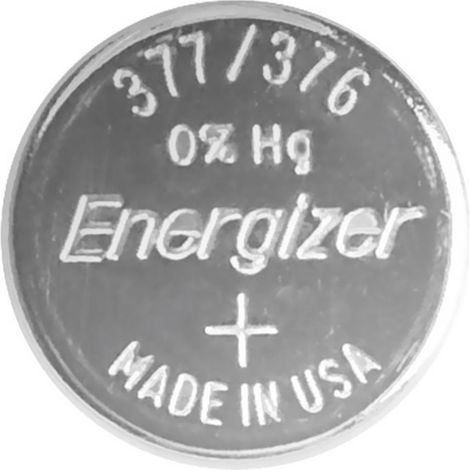Energizer PILA SILVER OXIDE SPECIALISTICA BOTTONE 377/376 MD Ø mm. 6,8x2,6 h 10.00 pz