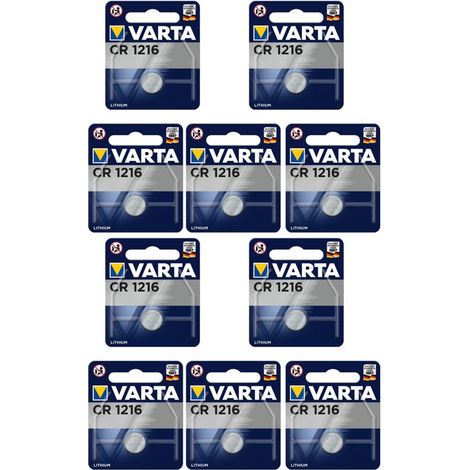 .Varta CR 1216 3V au lithium.
.
.
.