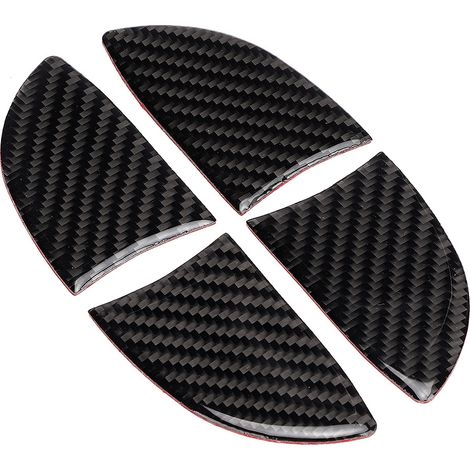 4 garnitures intérieures en fibre de carbone pour portes Lexus NX 200/200t/300h (2014-2019), kit de garniture de porte intérieure (1/5)