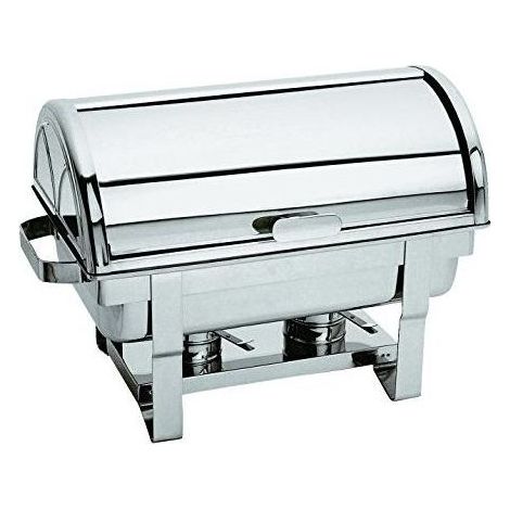 Agnelli Chafing Dish con mezzo coperchio rotante 64x35