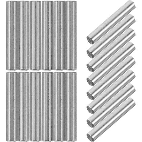 20 Stück Andruckrollen für die Reparatur von Radiokassettengeräten, Andruckrollen 2x12mm-1.2x0.2cm-Silver (1/4)