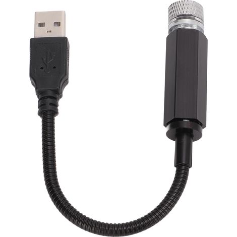 Multifunktionaler USB-Sternenprojektor, romantisches Ambiente, 5 V 0,15 W 0,2 A, universell für Autodächer, Stimmungslicht für Schlafzimmerpartys, rot (1/5)