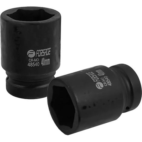 Bussola a impatto da 1'' 40 mm Cr-Mo a 6 punte
