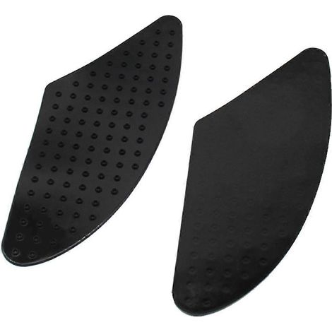 1 Paar Tankpads, rutschfeste Öltankaufkleber, Motorrad-Hitzeschutzpads-25.7X10.5cm-Black (1/3)