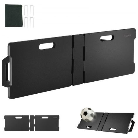 Tablero de Rebote de Fútbol, Pared de Fútbol Portátil con 2 Ángulos de Rebote, HDPE Plegable, Equipo de Entrenamiento de Fútbol para Niños y Adultos, Práctica de Pases y Tiros, 1150 x 330 mm (1/5)