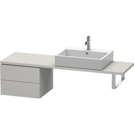 L-CUBE mobile console basso 520x477x400mm cemento
