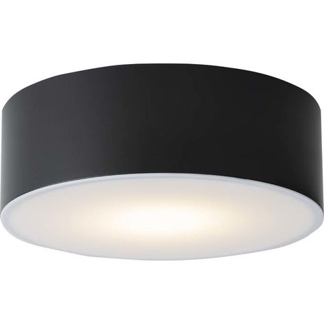 Plafoniera bagno Shilo ZAMA tonda Ø20 13W nero/bianco IP44 (1/2)
