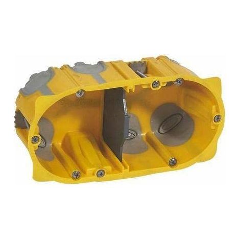 Scatola elettrica multipost legrand Ecobatibox 2 posti 50 mm