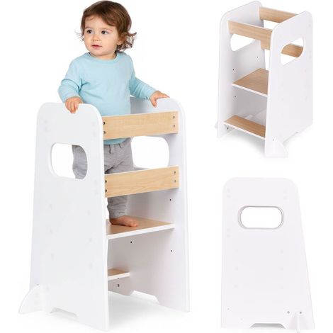 Sgabello da cucina regolabile Montessori per bambini (1/5)