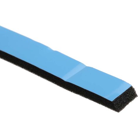 Ruban mousse PVC double face RS PRO, Noir, 9mm x 31m x 3.2mm ( Prix pour 1 ) (1/3)