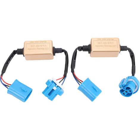 9007 9004 LED Headlight Decoder, Flicker-Free LED Bulb Decoder, 9-16V, Anti-Interference, Stable Brightness, Easy Installation for Factory Vehicles (1/5)