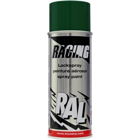 Bombe de peinture carrosserie voiture Racing RAL6005 vert mousse 400ml
