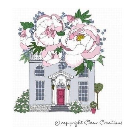 Swarovski Card Square CL2402 Haus der Blumen