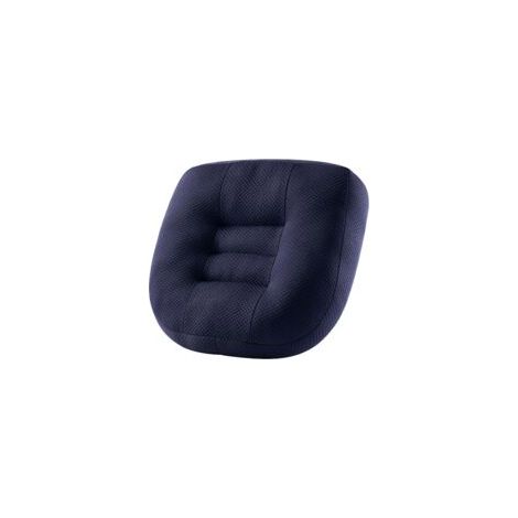 Coussin rehausseur auto bleu marine durci, assise haute renforcée pour meilleure vision et confort prolongé en conduite (1/5)