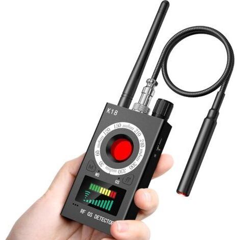 Détecteur Micro Espion, Détecteur de Micros GPS, Détecteur d'espions, Detecteur de Camera et Micro Espion, Détecteur de Bugs pour pour Bureau à Domicile Hôtel