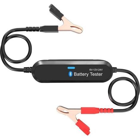 Bluetooth-Batterietester BK200 6V/12V/24V Batterieladetester mit Innenwiderstandsmessung für Auto, Motorrad, Rasenmäher, Dampfschiff, von DEBUNS (1/5)