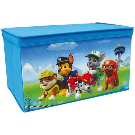 Fun-House Spielzeugbox Pat'Patrouille blau faltbar