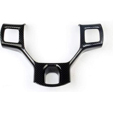 Steering wheel interior cover trim for 2011-2018 Dodge RAM 1500 2500 3500 vehicles. (1/4)