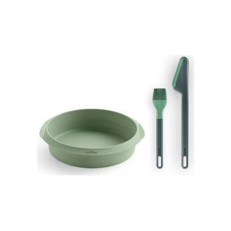 Lekue Kit de accesorios para freidora verde de silicona (1/3)