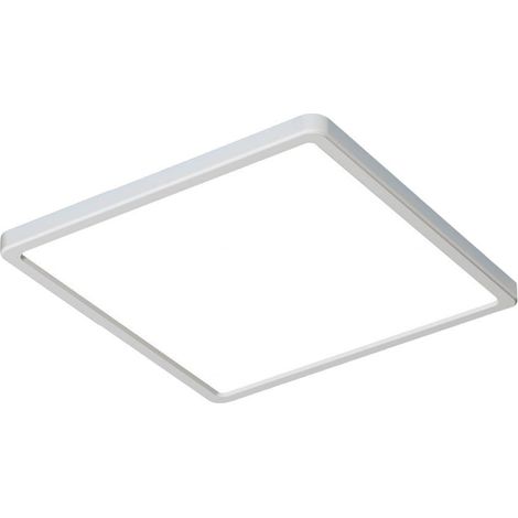 TrAdE Shop Traesio - Plafoniera Led Moderna Ultra Slim Quadrata 45w Ip40 Tecnologia Cct Con Switch Pq-450-3c - Bianco (1/5)