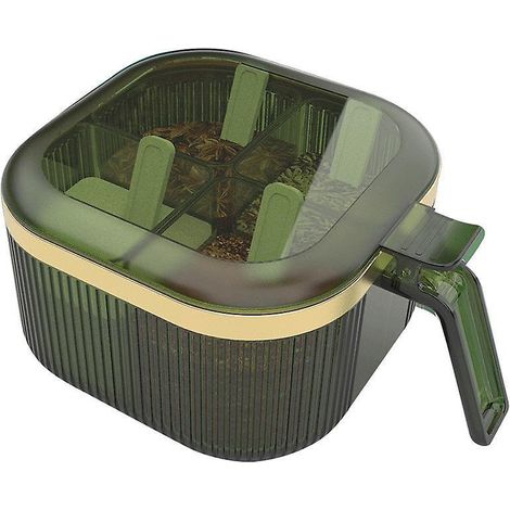 Boîte à épices intégrée multi-grilles pour la cuisine domestique (1/4)