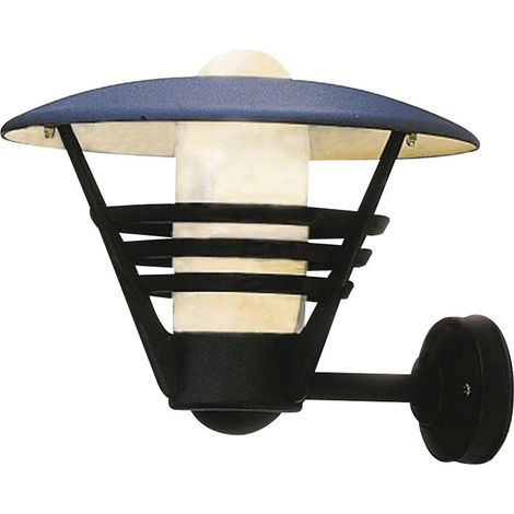 Konstsmide Gemini Applique murale lanterne classique d'extérieur noir mat, IP23 (1/3)