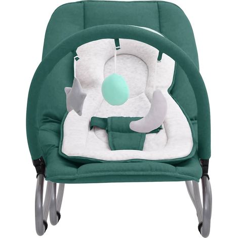 Transat pour bébé Vert Acier