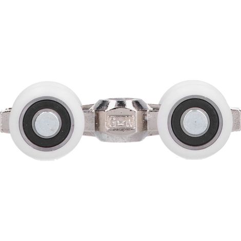Accessoires de remplacement pour galet de suspension extérieur de porte de douche coulissante (22 mm) (1/5)