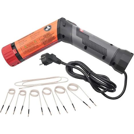 Mini appareil de chauffage par induction portatif rotatif sans flamme de 1100 W, outil de réparation pour l'extraction de boulons de voiture avec 8 bobines UE 220 V (1/5)