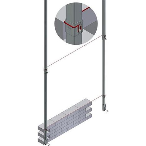 RIGONE A MOLLA ZINCATO CON PEDALE 210/320CM