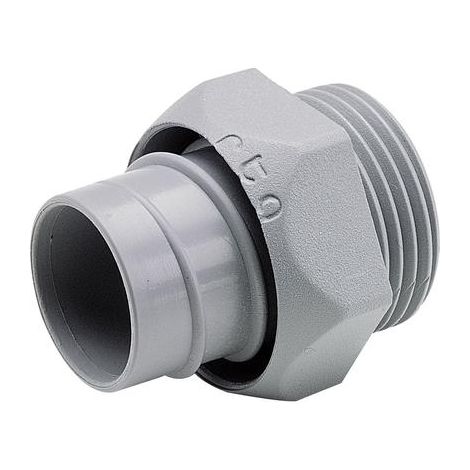 Raccordo plastico grigio G2, 1–1/4”, per condutture  BTI81507